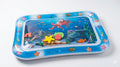 Baby Kids Water Play Mat Toys Inflatable Tummy Time Leakproof Water Play Mat, Fun Activity Play Center Indoor and Outdoor Water Play Mat for Baby Random Design